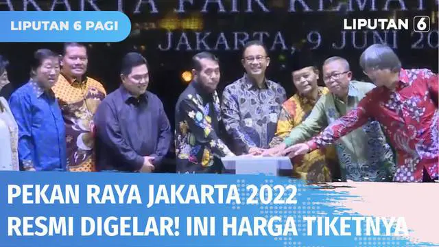 Selama 2 tahun tak diselenggarakan karena Covid-19, Pekan Raya Jakarta atau Jakarta Fair Kemayoran 2022 akhirnya kembali digelar. Tiket masuk dijual seharga Rp 30 - 50 ribu.