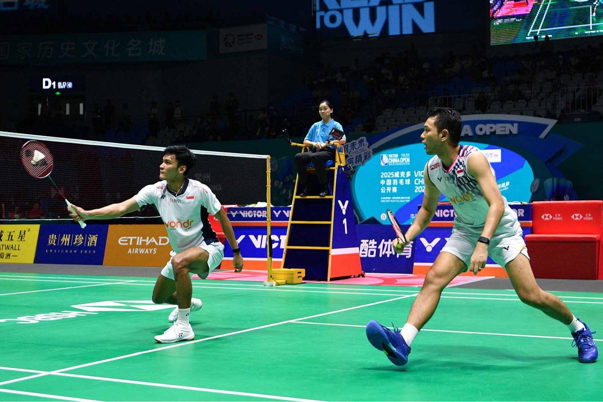 FOTO: Fajar/Fikri Persembahkan Satu-Satunya Gelar untuk Indonesia di China Open 2025