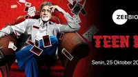 Saksikan Aksi Amitabh Bachchan Dalam Film Teen Patti Yang Tayang di Vidio. (dok. Vidio)