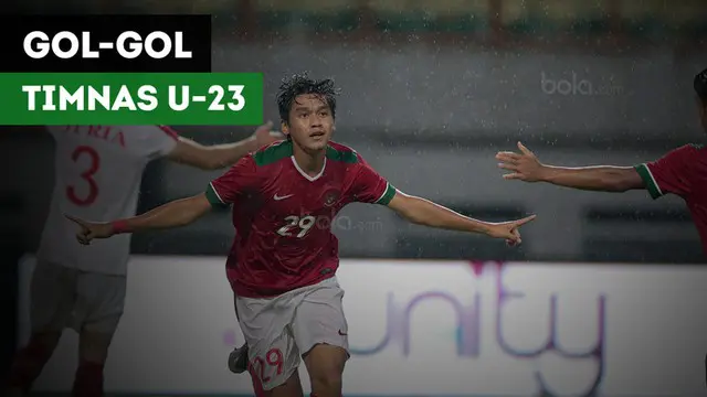 Berita video momen 2 gol Timnas Indonesia U-23 ke gawang Suriah U-23 dalam laga uji coba yang digelar di Stadion Wibawa Mukti, Cikarang, Kamis (16/11/2017).