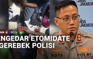 Pengedar Etomidate Digerebek Polisi