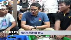 Temui nelayan di Tarakan, Kalimantan Utara, Sandiaga Uno janji stabilkan harga komoditas laut dan bantu tingkatkan perekonimian masyarakat perbatasan.