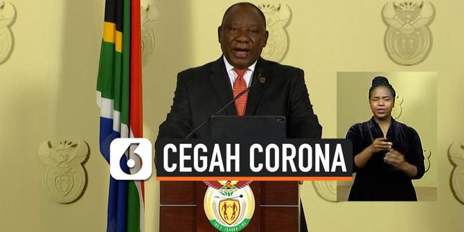 VIDEO: Cegah Penyebaran Corona, Afrika Selatan Lockdown