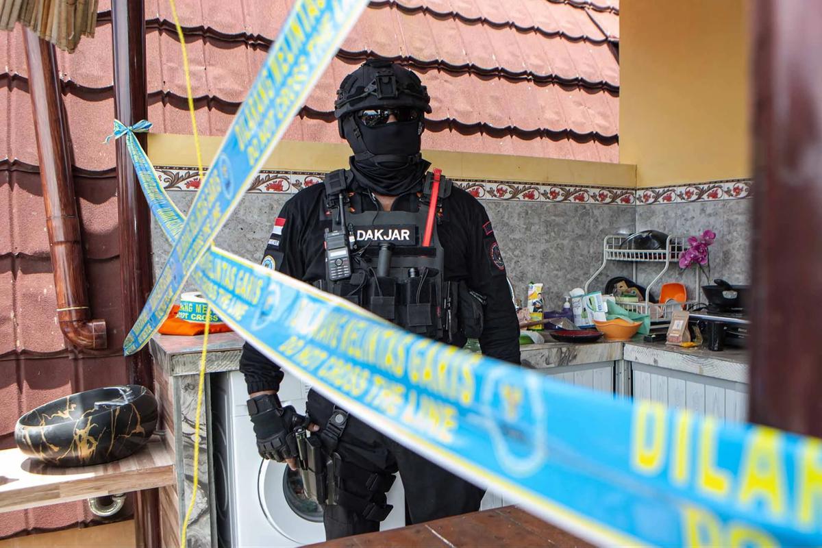 FOTO: BNN Bongkar Laboratorium Narkoba Mephedrone Jaringan Rusia di Bali