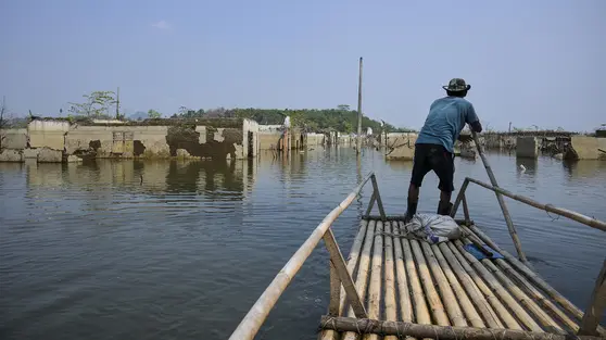 Bendungan Karian Surut, Kampung Somang Muncul Kembali