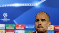 Pelatih Bayern Munchen, Pep Guardiola, siap menghadapi tim manapu di babak 16 besar Liga Champions. (Reuters/Juan Medina)