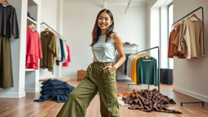 celana hijau cocok dengan baju warna apa