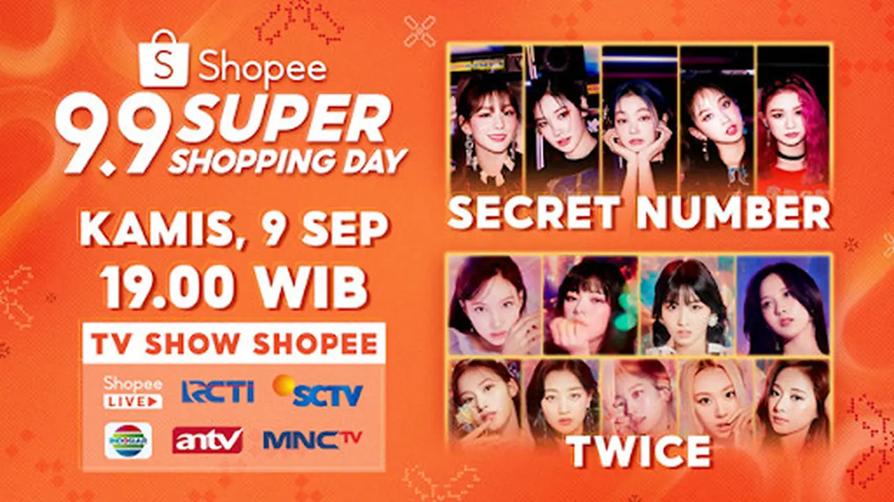 Shopee 9.9 Super Shopping Day TV Show.