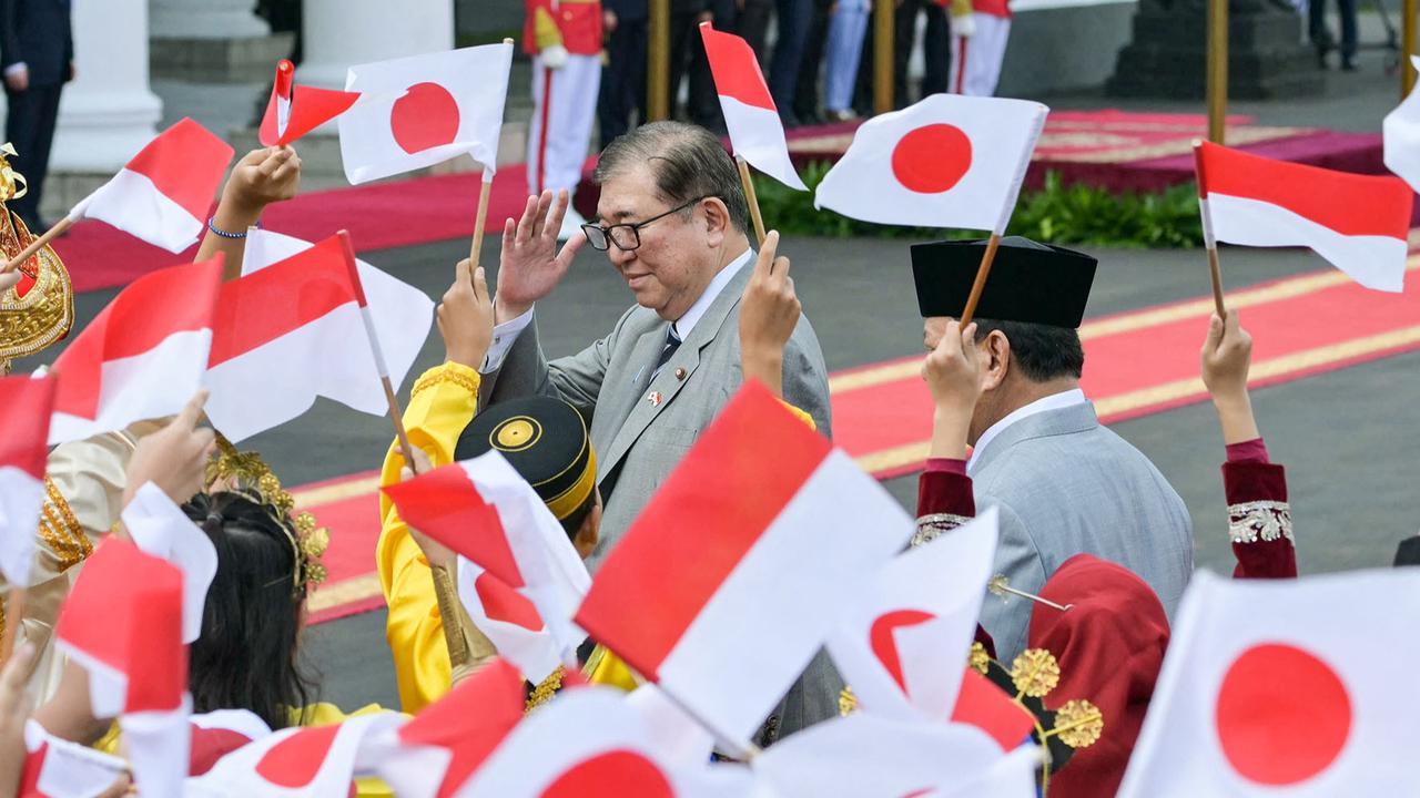 FOTO: Presiden Prabowo Terima Kunjungan Kenegaraan PM Jepang di Istana Bogor
