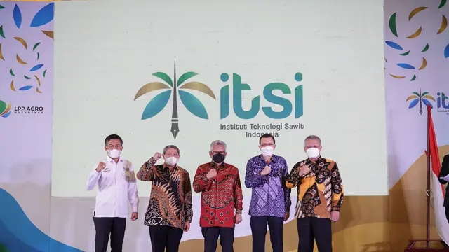 Peluncuran Institut Teknologi Sawit Indonesia (ITSI) di Medan pada Jum’at (18/3)