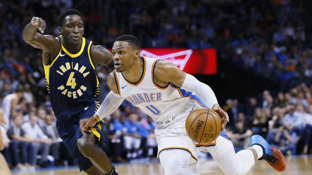 NBA: Westbrook Triple Double, Thunder Hajar Pacers