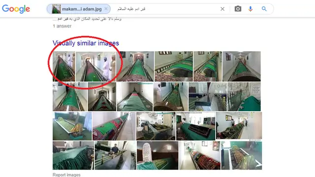 Hasil penelusuran Google Image makam nabi.