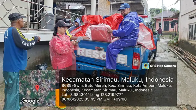 Kemensos Salurkan Bantuan Logistik Tahap I dan II untuk Korban Longsor Ambon