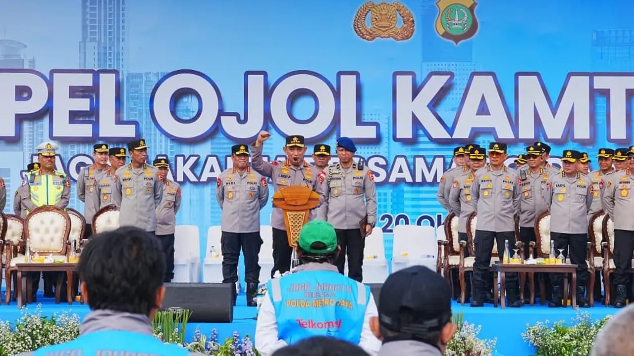 Kapolri mengajak pengemudi ojek online jaga kamtibmas