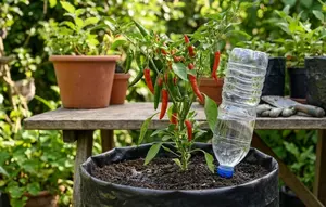 Cara Membuat Pot Tanaman dengan Penyiram Otomatis dari Botol Plastik, Berkebun Lebih Praktis