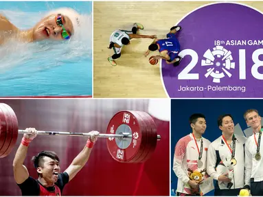 Berikut ini kumpulan momen menarik saat perhelatan akbar Asian Games 2018 di Jakarta dan Palembang. (Foto-foto Kolase Bola.com dan AFP)