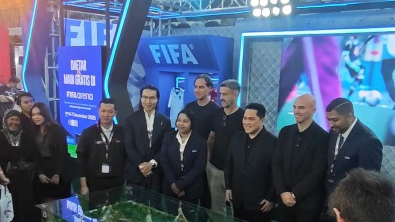 Legenda Sepak Bola Nesta dan Cambiasso Hadiri ISS 2025 Jakarta, Disambut Menpora Erick Thohir
