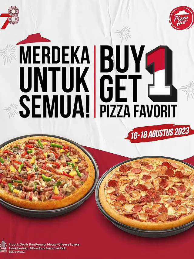 10 Daftar Promo 17 Agustus 2023 dari Gerai Makanan hingga Gym, Mulai Rp7 Ribu-an