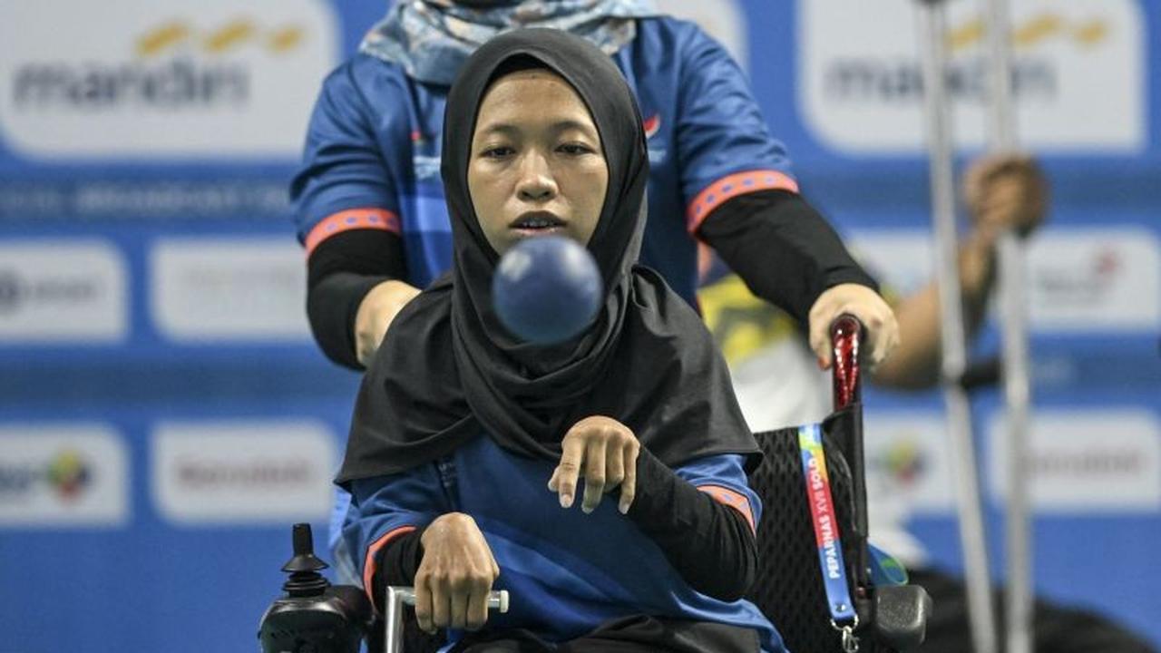 Handayani Raih Emas Pertama Boccia untuk Indonesia di APG 2025