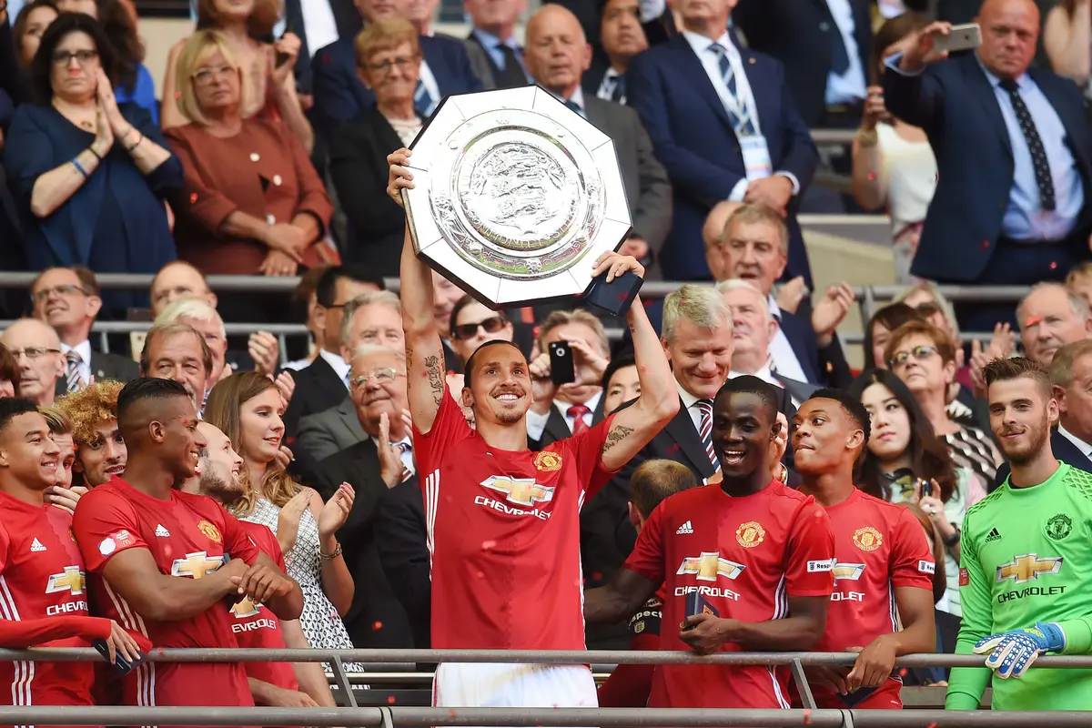 Aksi Zlatan Ibrahimovic Membawa MU Menjuarai Trofi Community Shield