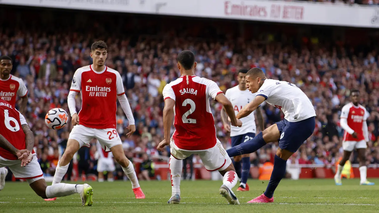 Arsenal vs Tottenham Hotspur, Premier League, Liga Inggris
