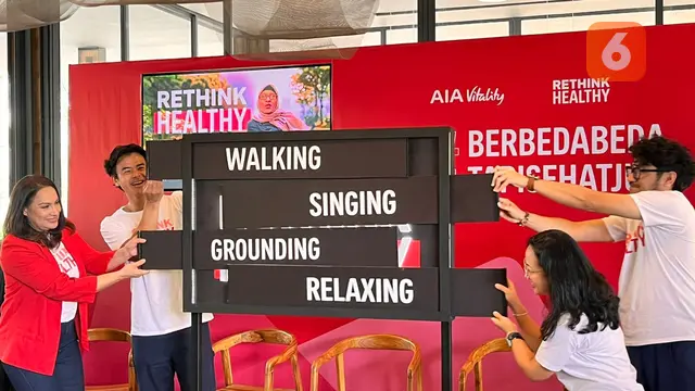 Pentingnya relaksasi sebelum tidur, Dion Wiyoko dan Kunto Aji ungkap tantangan menerapkan gaya hidup sehat. (Dok: Liputan6.com/dyah)