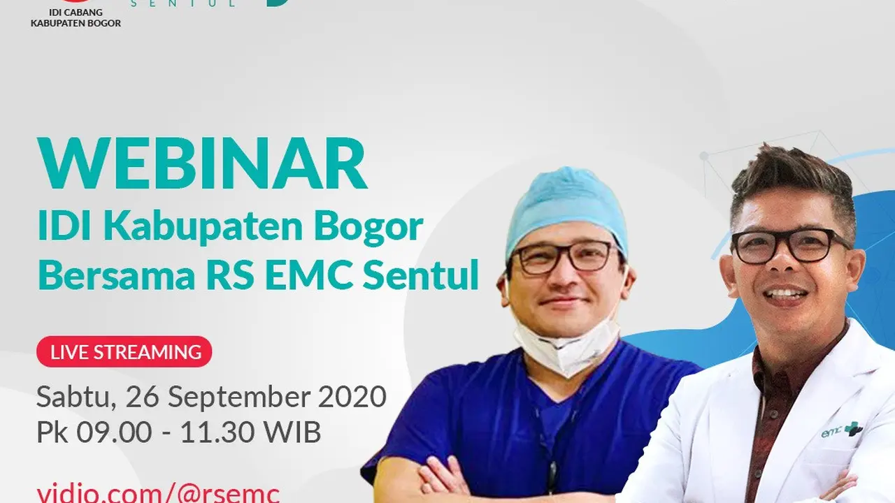 Webinar bersama RS EMC Sentul