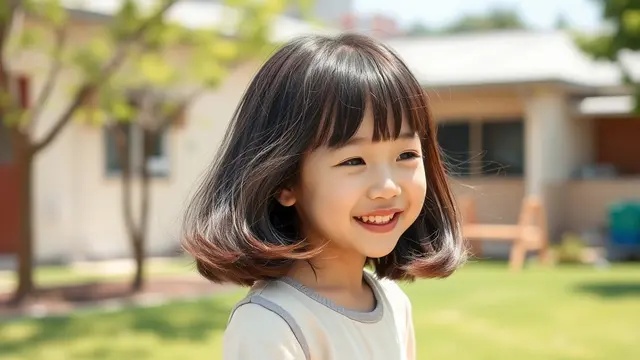Model Rambut Anak Perempuan Pendek