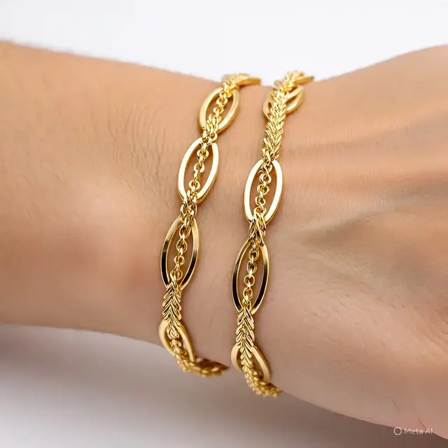 Model Gelang Emas 40 Gram untuk Ibu 50 Tahunan