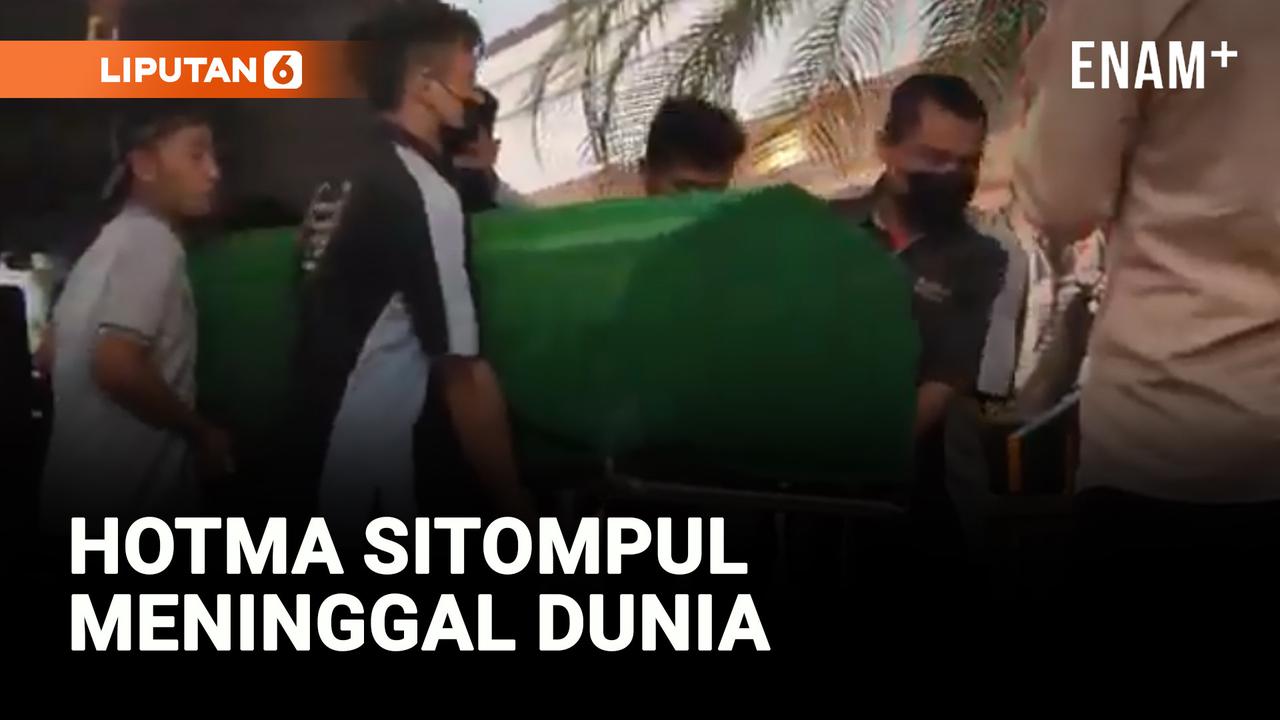 VIDEO: Jenazah Hotma Sitompul Tiba Dirumah Duka