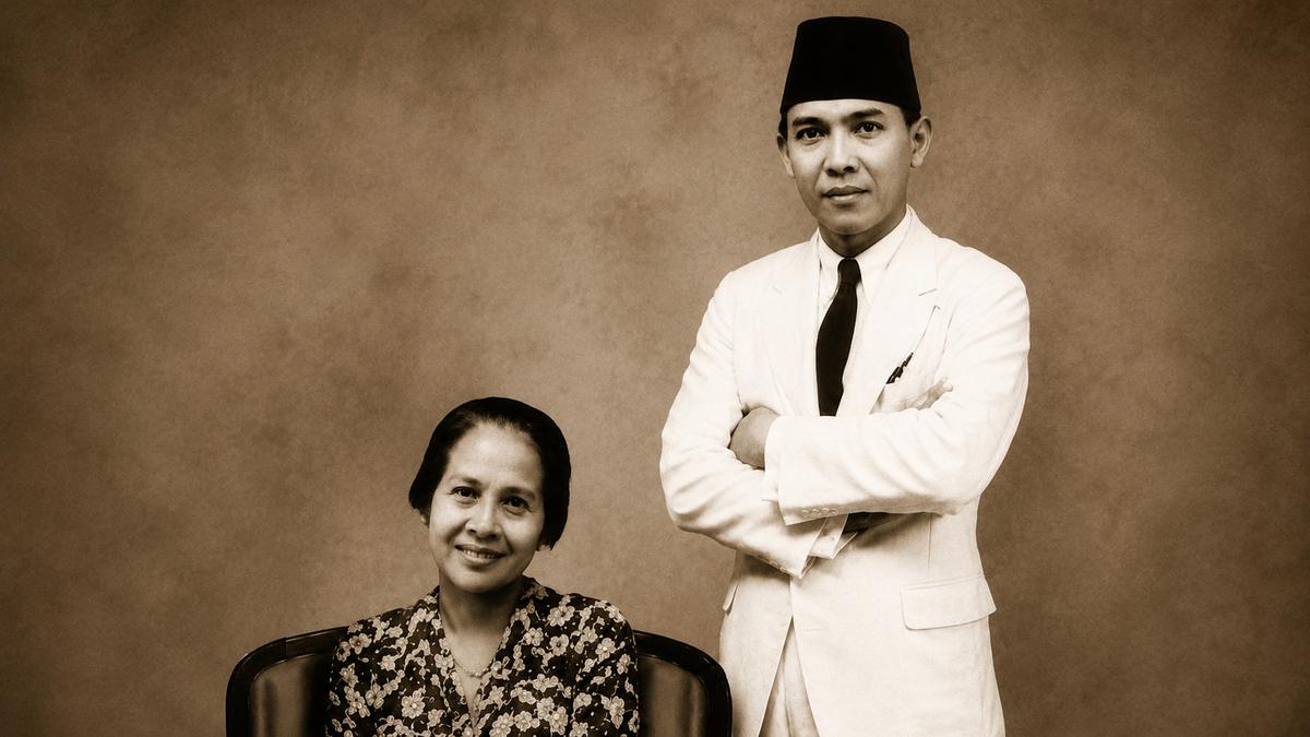 Dua Dekade Inggit Mengantar Soekarno ke Gerbang