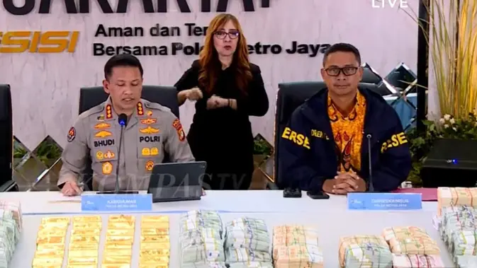 Polisi Segera Umumkan Tersangka soal Temuan 74 Kg Emas dan Rp 476 Miliar