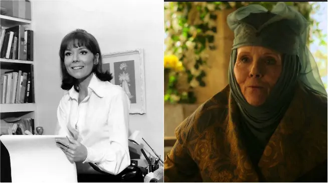 Diana Rigg. (Sumber Wikimedia Commons dan YouTube)