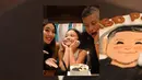 Gisella Anastasia dan Gempita rayakan bersama ulang tahun Gading Marten. [Foto: Instagram/gisel_la]