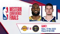 Live Streaming NBA 2023 Conference Final : Lakers Vs Nuggets di Vidio. (Sumber : dok. vidio.com)