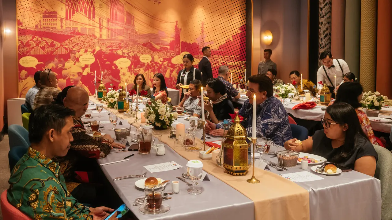 Buka bersama ibis Family Indonesia di Ibis Styles Jakarta Tanah Abang