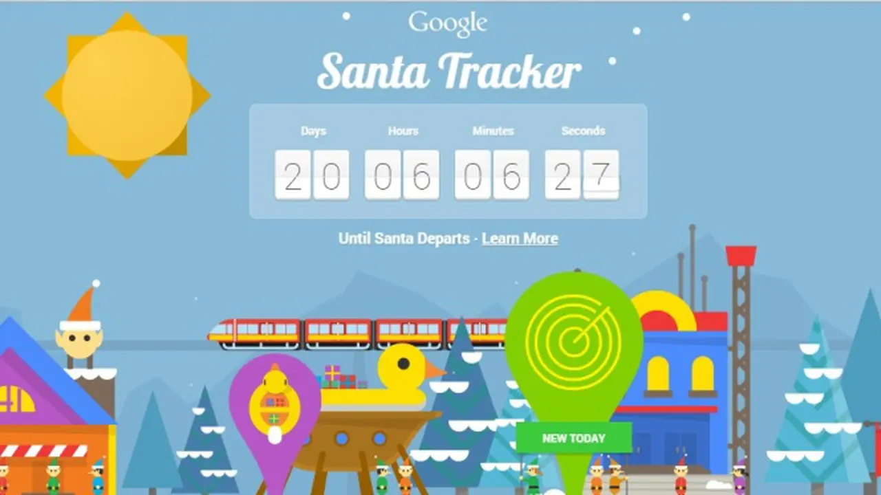 Santa Tracker, Bantu Santa Sebarkan Hadiah Natal