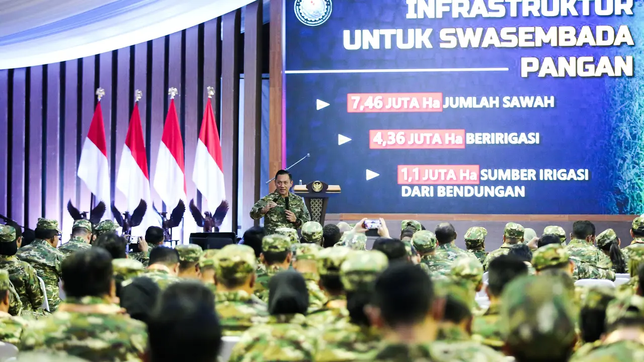 Menko Bidang Infrastruktur dan Pembangunan Kewilayahan, Agus Harimurti Yudhoyono saat sesi pembelajaran orientasi kepemimpinan bagi kepala daerah. (Foto: Istimewa)