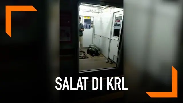Sebuah video viral di media sosial. Menunjukkan para penumpang KRL jurusan Bogor-Angke yang salat subuh di gerbong KRL. Musala di stasiun diketahui penuh karena banyaknya jemaah yang salat. Oleh karena itu, beberapa penumpang memilih salat di gerbong...
