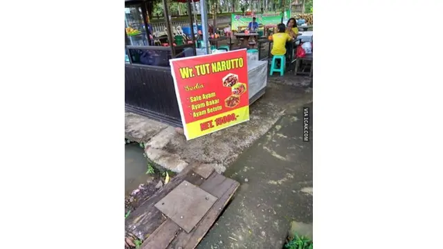 6 Cara Promosi Penjual Sate Ini Bikin Geleng Kepala