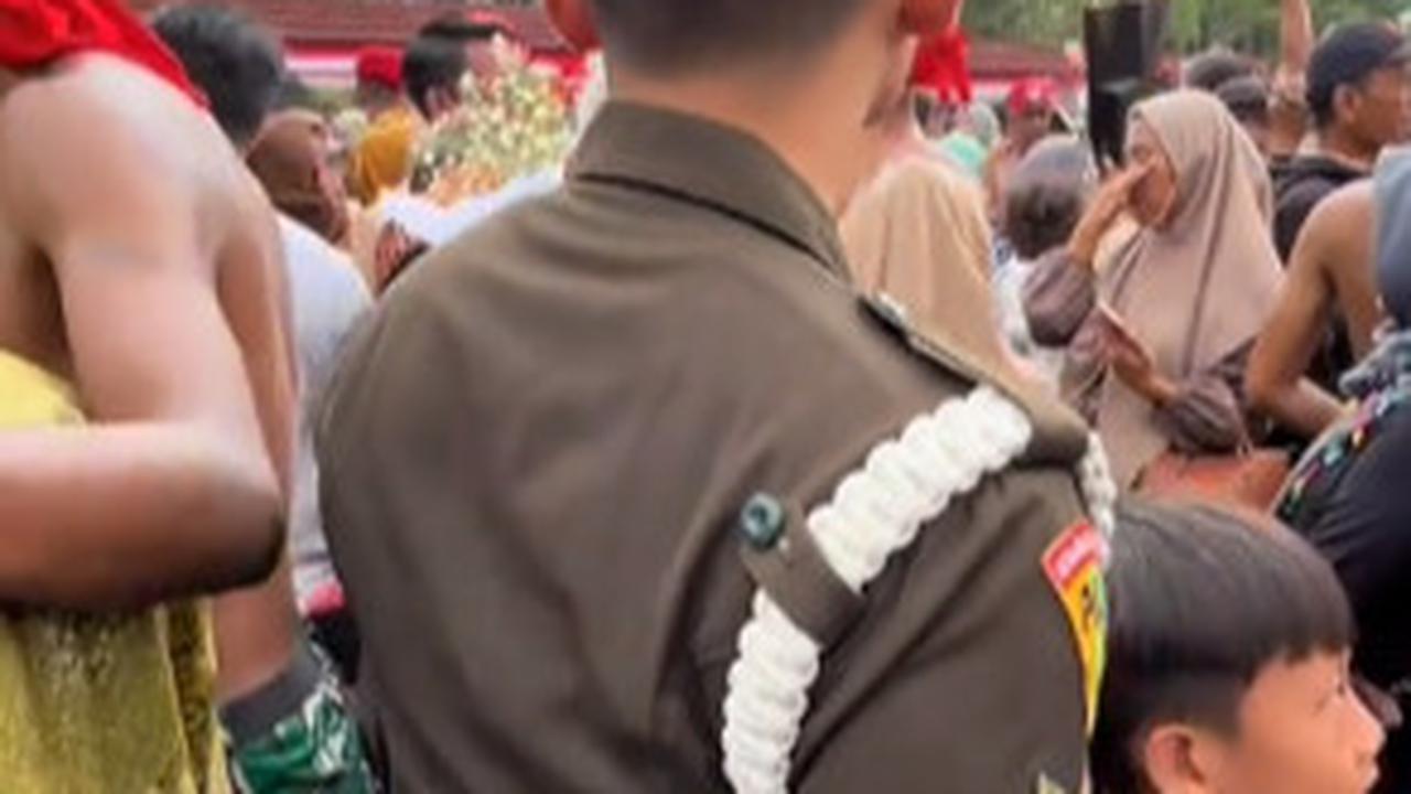 Momen tersebut nampak dalam sebuah video singkat milik akun TikTok @f47hulk.