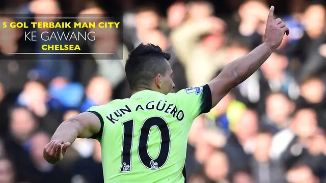 Video kompilasi 5 gol terbaik Manchester City ke gawang Chelsea di Stamford Bridge.