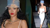Rihanna Lupa Pakai Bra Setelah Kencan dengan Drake