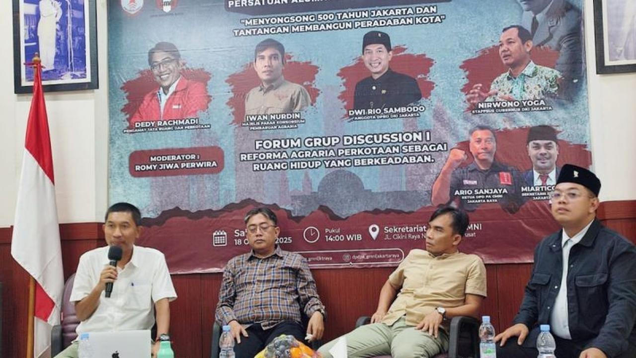 Fakta Mengejutkan! Jakarta Kota Paling Timpang Kedua, PA GMNI Desak Reforma Agraria Perkotaan