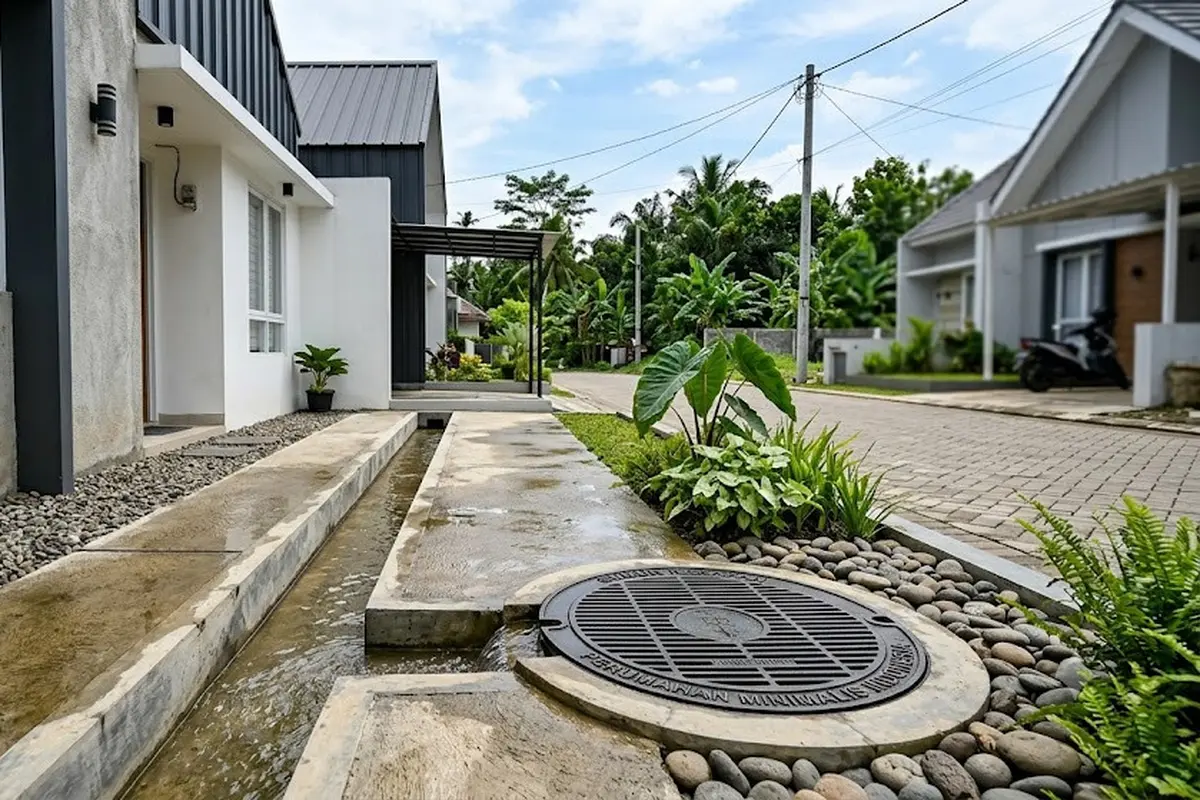 6 Model Saluran Drainase Samping Rumah agar Air Tidak Menggenang