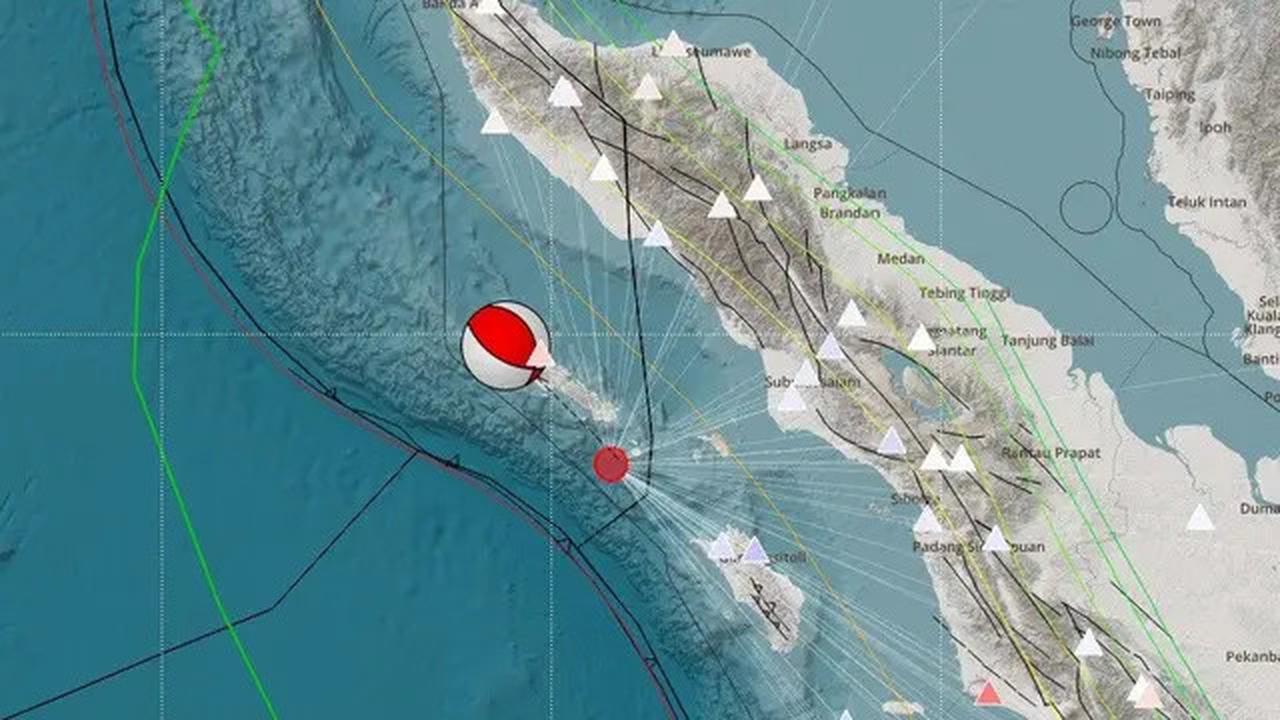 BMKG: Gempa Aceh 5,8 Magnitudo Dipicu Aktivitas Segmen Megathrust