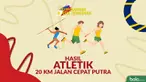 Berita video catatan Hendro Yap saat meraih emas jalan cepat 20km putra di SEA Games 2019.