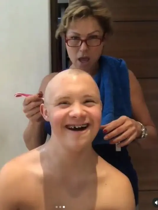 Setelah bercerai, Leticia Calderon fokus di karier dan merawat buah hatinya, Luciano yang mengidap down syndrome. (Foto: instagram.com/letycalderon97)