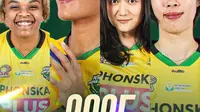 Daftar Pemain Gresik Petrokimia Pupuk Indonesia di PLN Mobile Proliga 2025