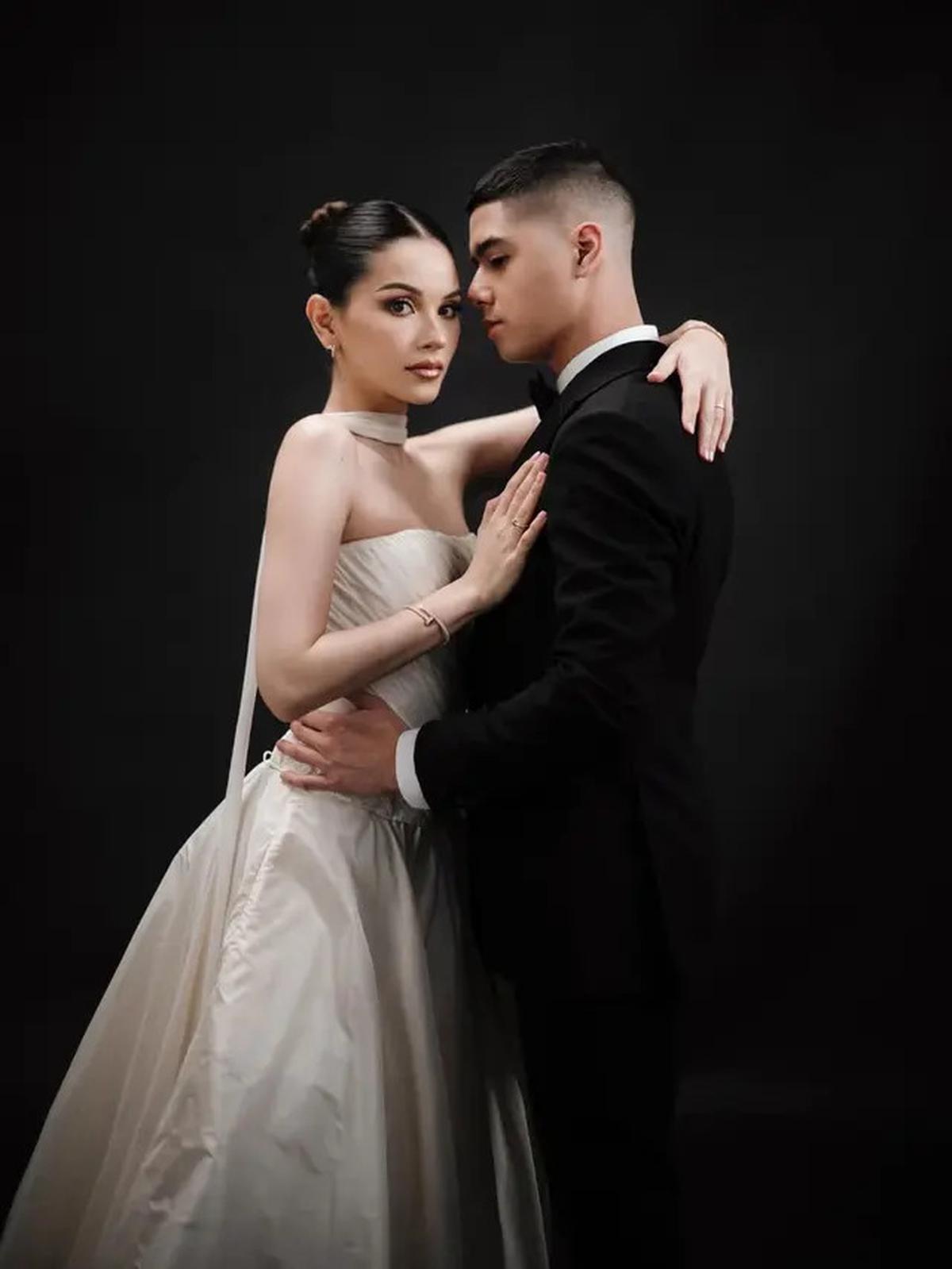 Jelang Pernikahan, Ini Potret Prewedding Al Ghazali dan Alyssa dengan Tuxedo Hitam serta Gaun Putih yang Elegan